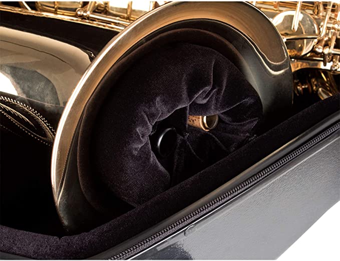 Protec Model BLT311CT Micro Zip ABS Baritone Saxophone Case with Wheels- for sale at BrassAndWinds.com