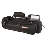 Protec Model PB308 Flute (B & C Foot) Slimline PRO PAC Case - Black BRAND NEW- for sale at BrassAndWinds.com