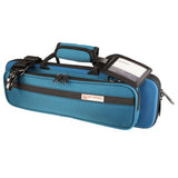 Protec Model PB308TB Flute (B & C Foot) Slimline PRO PAC Case - Teal BRAND NEW- for sale at BrassAndWinds.com