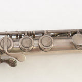 Rudall Rose and Carte Solid Silver Handmade Flute INTERESTING! HISTORIC COLLECTION- for sale at BrassAndWinds.com