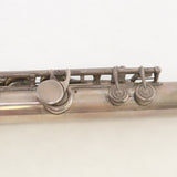 Rudall Rose and Carte Solid Silver Handmade Flute INTERESTING! HISTORIC COLLECTION- for sale at BrassAndWinds.com