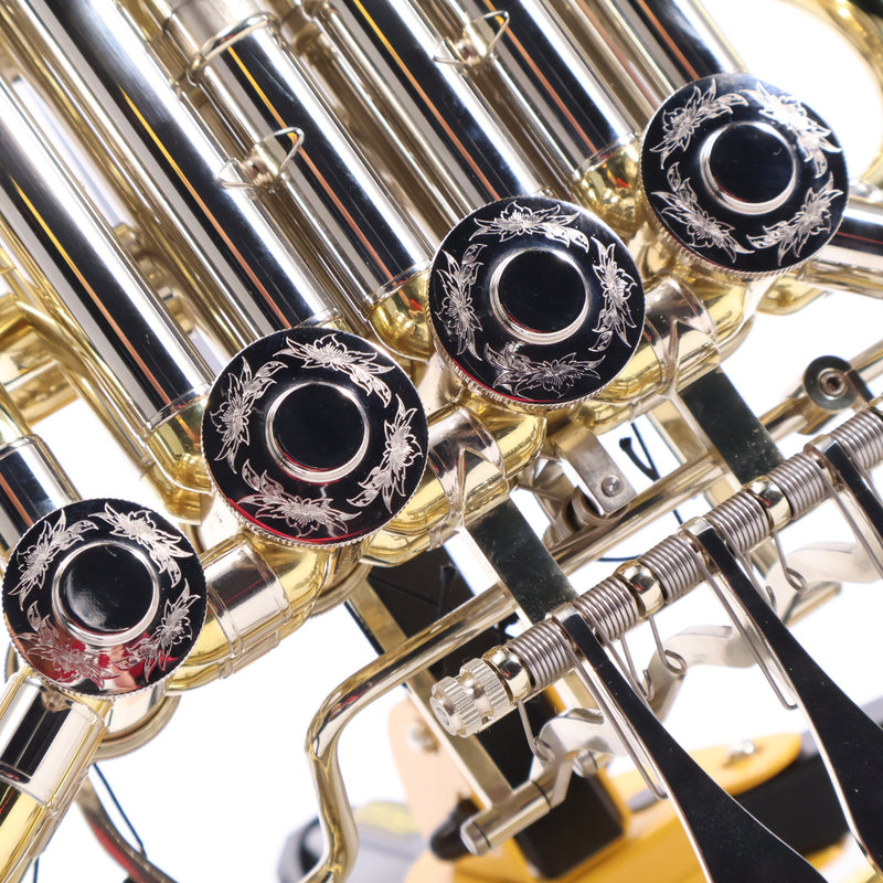 S.E. Shires Model Q21U Knopf-Wrap Double French Horn SN G2500013 OPEN BOX- for sale at BrassAndWinds.com