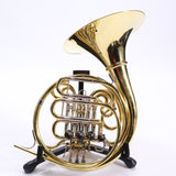 S.E. Shires Model Q21U Knopf-Wrap Double French Horn SN G2500013 OPEN BOX- for sale at BrassAndWinds.com