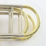 S.E. Shires Model Q36GA Q-Series Bass Trombone Dual Axial Flow Valves BRAND NEW- for sale at BrassAndWinds.com