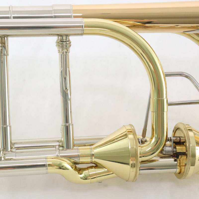 S.E. Shires Model Q36GA Q-Series Bass Trombone Dual Axial Flow Valves BRAND NEW- for sale at BrassAndWinds.com