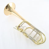 S.E. Shires Model Q36GA Q-Series Bass Trombone Dual Axial Flow Valves BRAND NEW- for sale at BrassAndWinds.com