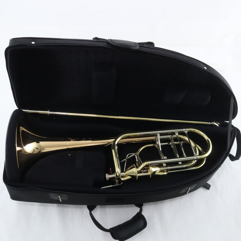 S.E. Shires Model Q36GA Q-Series Bass Trombone Dual Axial Flow Valves BRAND NEW- for sale at BrassAndWinds.com