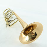 S.E. Shires Model Q36GA Q-Series Bass Trombone Dual Axial Flow Valves MINT CONDITION- for sale at BrassAndWinds.com