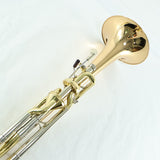 S.E. Shires Model Q36GA Q-Series Bass Trombone Dual Axial Flow Valves MINT CONDITION- for sale at BrassAndWinds.com