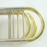 S.E. Shires Model Q36GR Q Series Dual Rotor Bass Trombone SN Q15666 OPEN BOX- for sale at BrassAndWinds.com