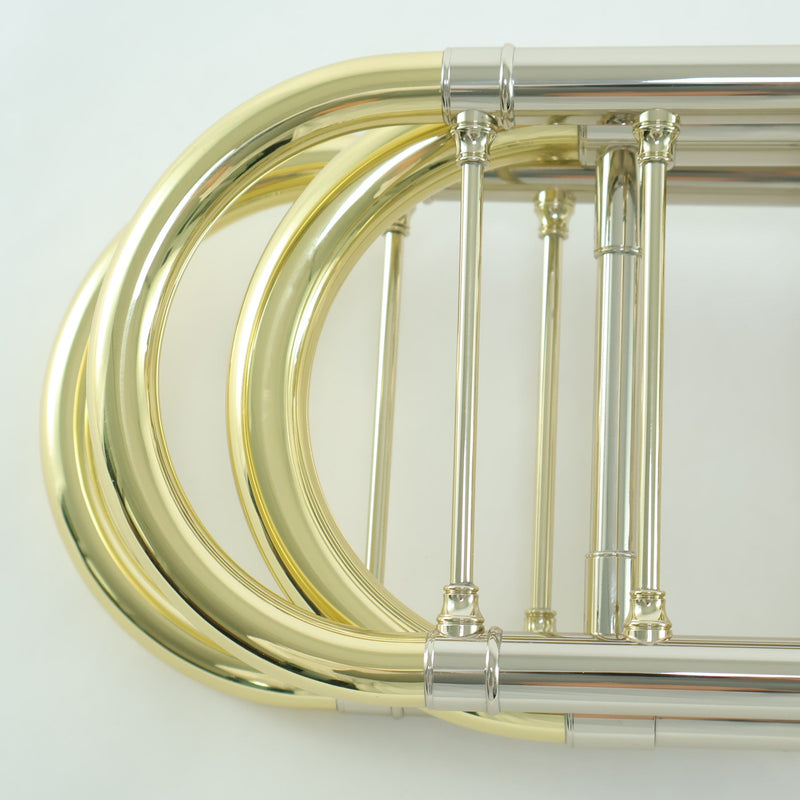 S.E. Shires Model Q36GR Q Series Dual Rotor Bass Trombone SN Q15666 OPEN BOX- for sale at BrassAndWinds.com