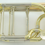 S.E. Shires Model Q36GR Q Series Dual Rotor Bass Trombone SN Q15666 OPEN BOX- for sale at BrassAndWinds.com