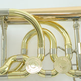 S.E. Shires Model Q36GR Q Series Dual Rotor Bass Trombone SN Q15666 OPEN BOX- for sale at BrassAndWinds.com