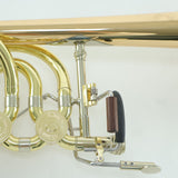 S.E. Shires Model Q36GR Q Series Dual Rotor Bass Trombone SN Q15666 OPEN BOX- for sale at BrassAndWinds.com