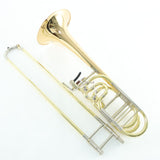 S.E. Shires Model Q36GR Q Series Dual Rotor Bass Trombone SN Q15666 OPEN BOX- for sale at BrassAndWinds.com