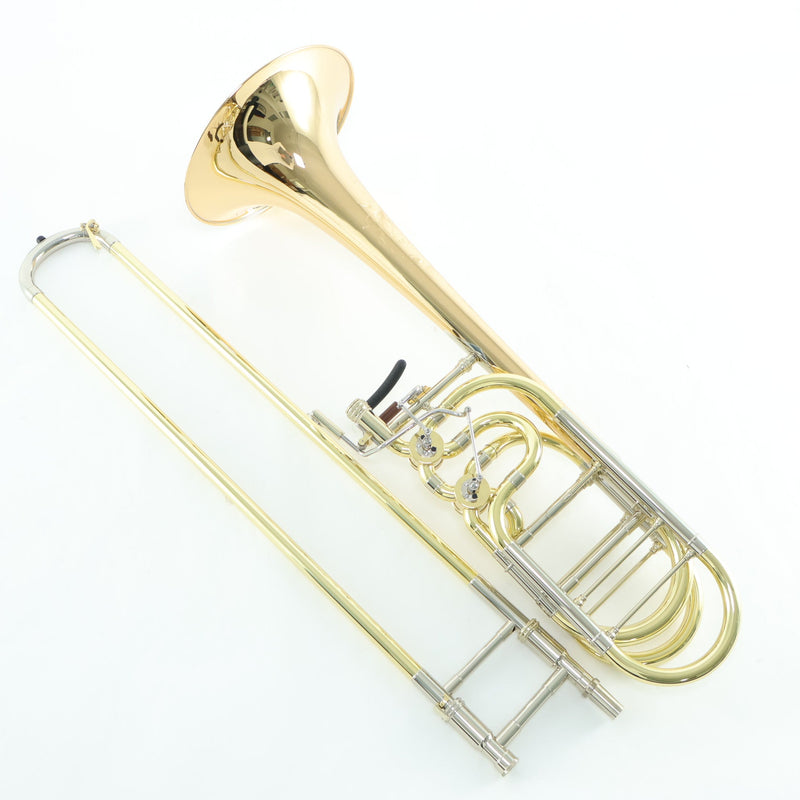 S.E. Shires Model Q36GR Q Series Dual Rotor Bass Trombone SN Q15666 OPEN BOX- for sale at BrassAndWinds.com