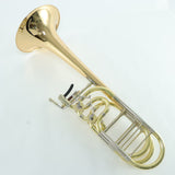 S.E. Shires Model Q36GR Q Series Dual Rotor Bass Trombone SN Q15666 OPEN BOX- for sale at BrassAndWinds.com