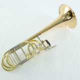 S.E. Shires Model Q36GR Q Series Dual Rotor Bass Trombone SN Q15666 OPEN BOX- for sale at BrassAndWinds.com