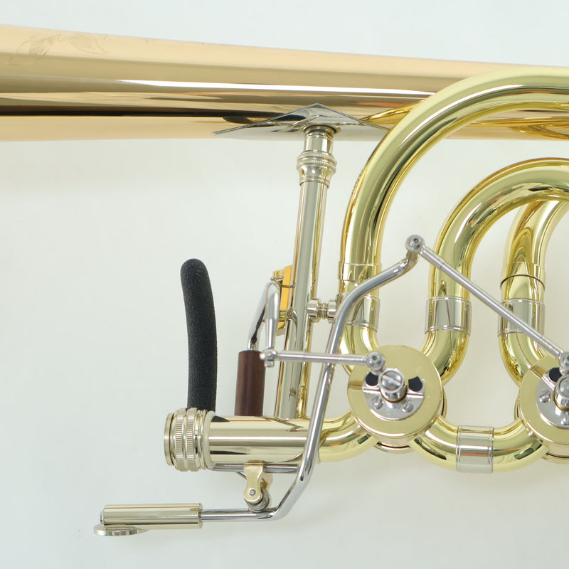 S.E. Shires Model Q36GR Q Series Dual Rotor Bass Trombone SN Q15666 OPEN BOX- for sale at BrassAndWinds.com