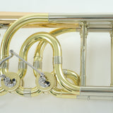 S.E. Shires Model Q36GR Q Series Dual Rotor Bass Trombone SN Q15666 OPEN BOX- for sale at BrassAndWinds.com