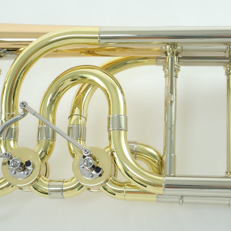 S.E. Shires Model Q36GR Q Series Dual Rotor Bass Trombone SN Q15666 OPEN BOX- for sale at BrassAndWinds.com