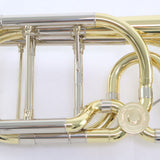 S.E. Shires Model STBQ36YR Q-Series Bass Trombone Dual Rotary Valves BRAND NEW- for sale at BrassAndWinds.com