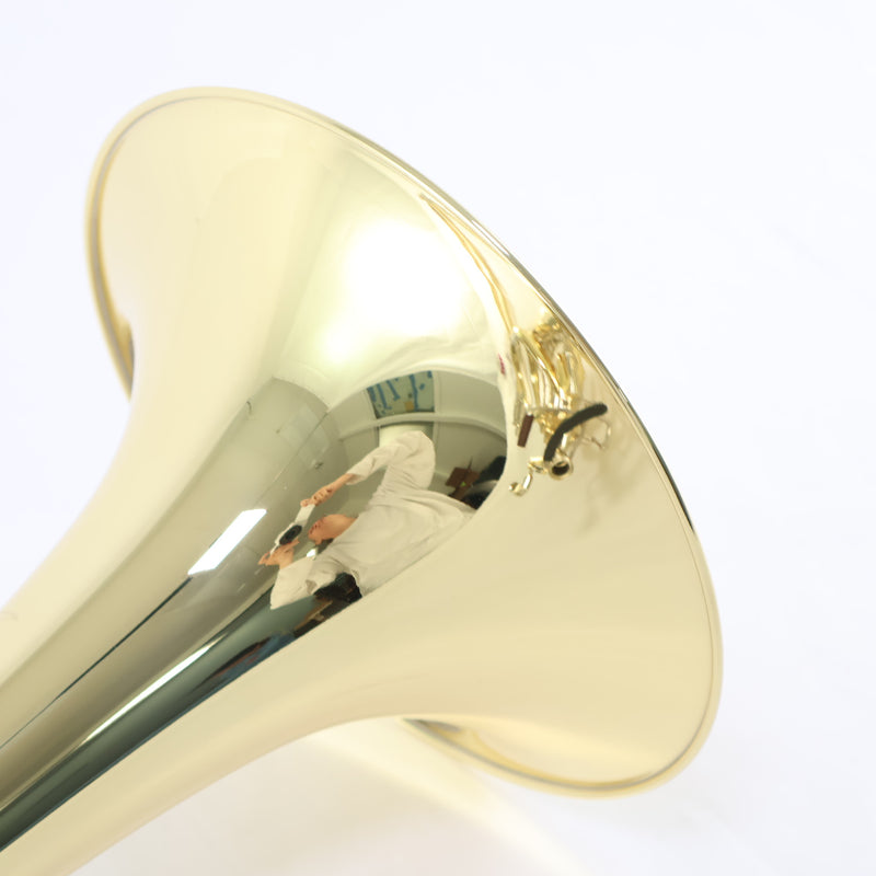 S.E. Shires Model STBQ36YR Q-Series Bass Trombone Dual Rotary Valves BRAND NEW- for sale at BrassAndWinds.com