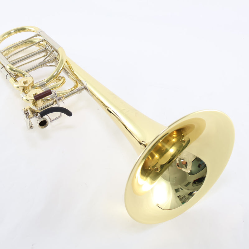 S.E. Shires Model STBQ36YR Q-Series Bass Trombone Dual Rotary Valves BRAND NEW- for sale at BrassAndWinds.com