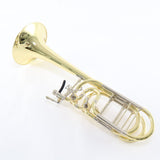 S.E. Shires Model STBQ36YR Q-Series Bass Trombone Dual Rotary Valves BRAND NEW- for sale at BrassAndWinds.com