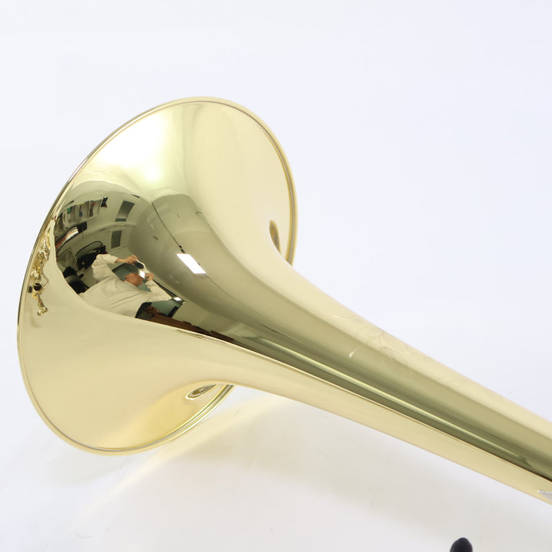 S.E. Shires Model STBQ36YR Q-Series Bass Trombone Dual Rotary Valves BRAND NEW- for sale at BrassAndWinds.com