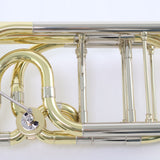 S.E. Shires Model STBQ36YR Q-Series Bass Trombone Dual Rotary Valves BRAND NEW- for sale at BrassAndWinds.com