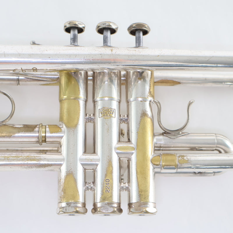 Schilke C5 Professional Trumpet in C SN 2240 EXCELLENT- for sale at BrassAndWinds.com