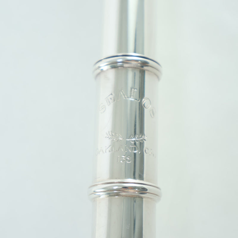 Sealos Flute Handmade by Roy Seaman and George Koregelos SN 158 FRESH REPAD- for sale at BrassAndWinds.com