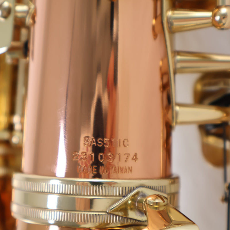 Selmer Model SAS511C Eb Alto Saxophone with Copper Body SN 23103174 EXCELLENT- for sale at BrassAndWinds.com