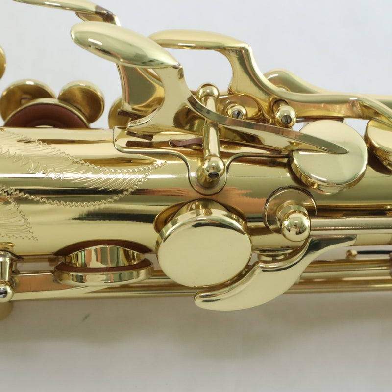 Selmer Model SAS711 Professional Alto Saxophone in Clear Lacquer MINT CONDITION- for sale at BrassAndWinds.com