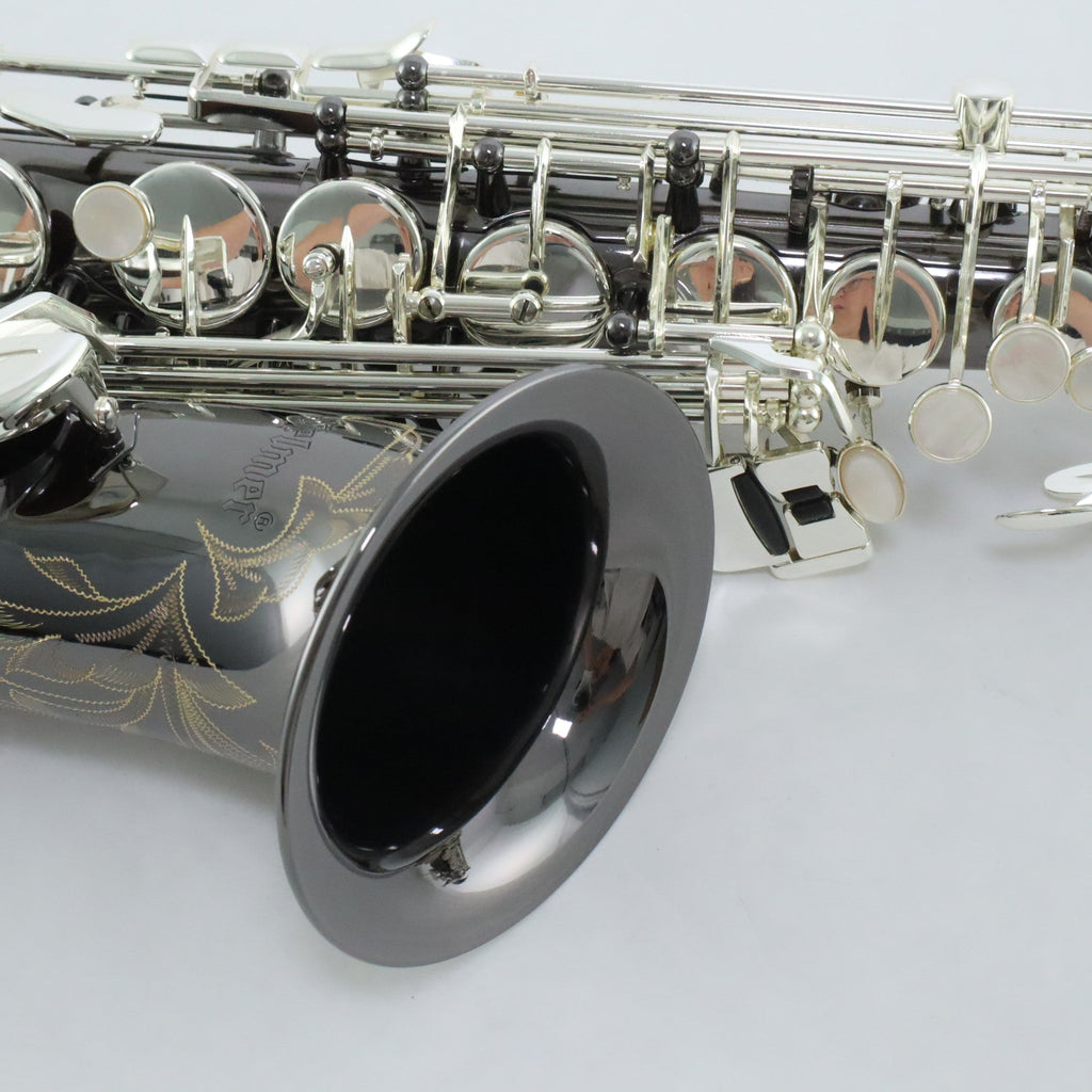 Selmer Model SAS711B Professional Alto Saxophone in Black Nickel Plate MINT  CONDITION