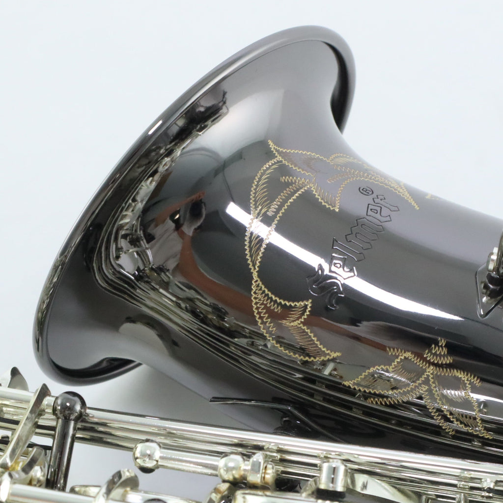 Selmer Model SAS711B Professional Alto Saxophone in Black Nickel Plate MINT  CONDITION