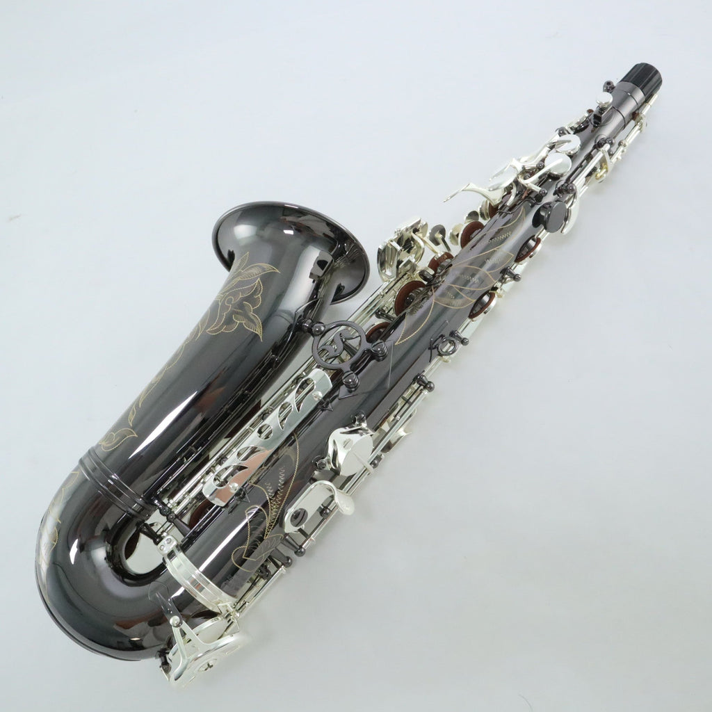 Selmer Model SAS711B Professional Alto Saxophone in Black Nickel Plate MINT  CONDITION