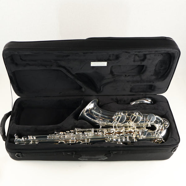 Selmer Model STS711S Professional Tenor Saxophone in Silver Plate MINT CONDITION- for sale at BrassAndWinds.com