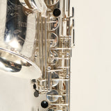 Selmer Paris Balanced Action Alto Saxophone in Original Silver SN 32324 GORGEOUS- for sale at BrassAndWinds.com