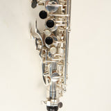 Selmer Paris Balanced Action Alto Saxophone in Original Silver SN 32324 GORGEOUS- for sale at BrassAndWinds.com