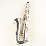 Selmer Paris Balanced Action Alto Saxophone in Original Silver SN 32324 GORGEOUS- for sale at BrassAndWinds.com