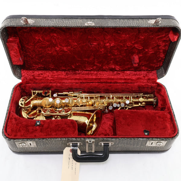 Selmer Paris Mark VI Alto Saxophone in Original Lacquer SN 115748 EXCELLENT- for sale at BrassAndWinds.com