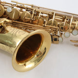 Selmer Paris Mark VI Alto Saxophone in Original Lacquer SN 125369 EXCELLENT- for sale at BrassAndWinds.com