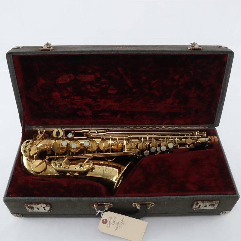 Selmer Paris Mark VI Alto Saxophone in Original Lacquer SN 125369 EXCELLENT- for sale at BrassAndWinds.com