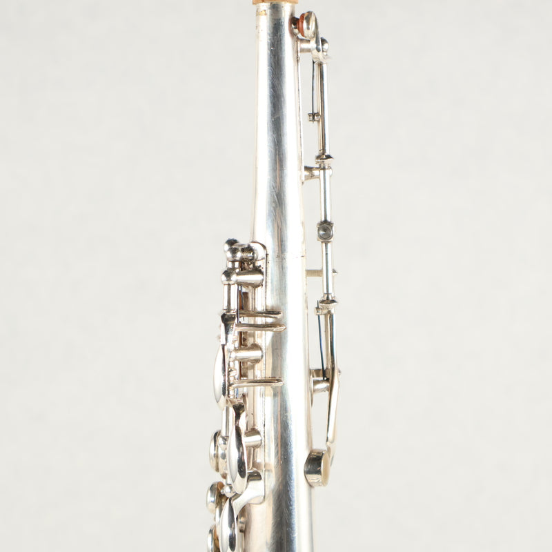 Selmer Paris Mark VI Soprano Saxophone SN 66530 ORIGINAL SILVER- for sale at BrassAndWinds.com