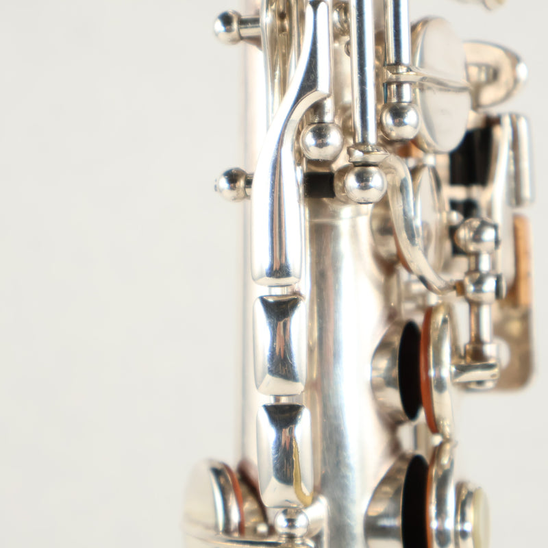 Selmer Paris Mark VI Soprano Saxophone SN 66530 ORIGINAL SILVER- for sale at BrassAndWinds.com