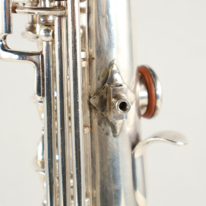 Selmer Paris Mark VI Soprano Saxophone SN 66530 ORIGINAL SILVER- for sale at BrassAndWinds.com