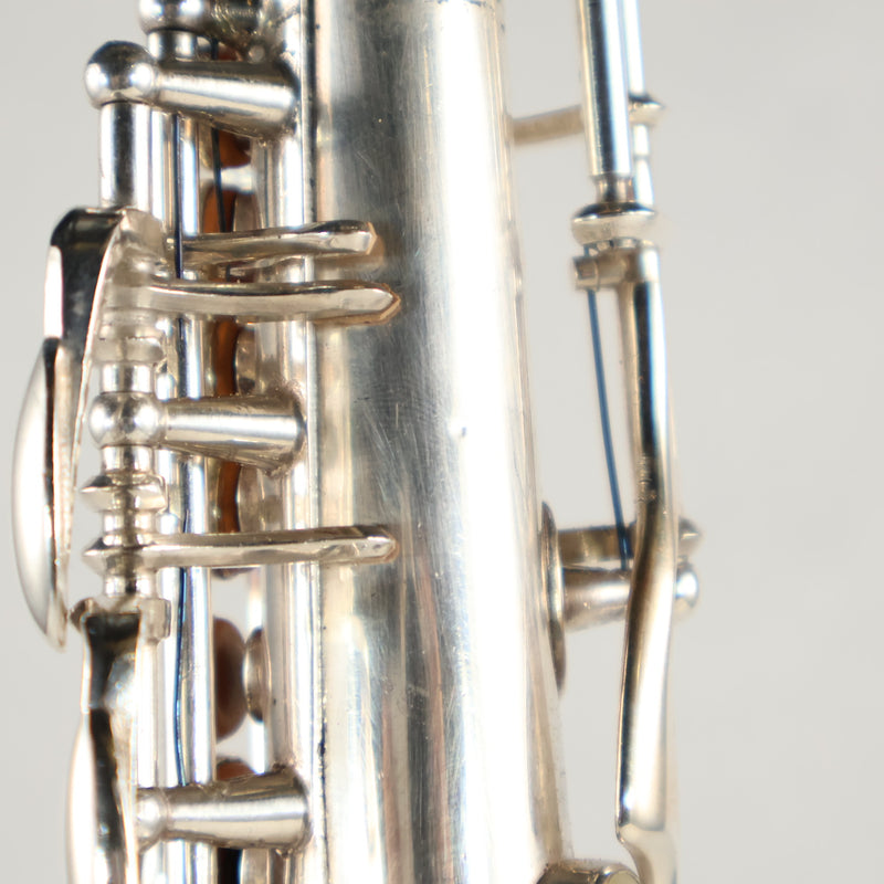 Selmer Paris Mark VI Soprano Saxophone SN 66530 ORIGINAL SILVER- for sale at BrassAndWinds.com