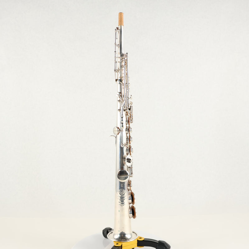 Selmer Paris Mark VI Soprano Saxophone SN 66530 ORIGINAL SILVER- for sale at BrassAndWinds.com